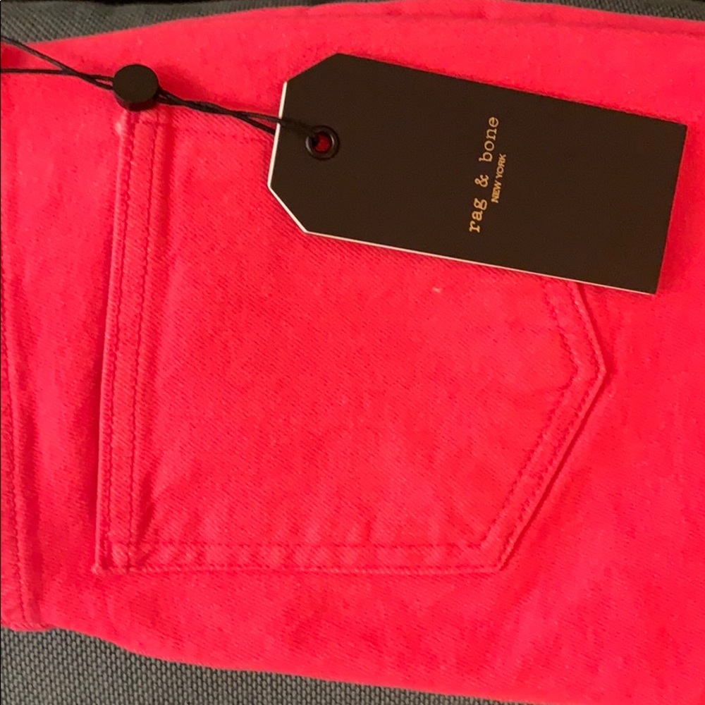 New rag&bone jeans,bill pink,ankle cigarette - Picture 6 of 9